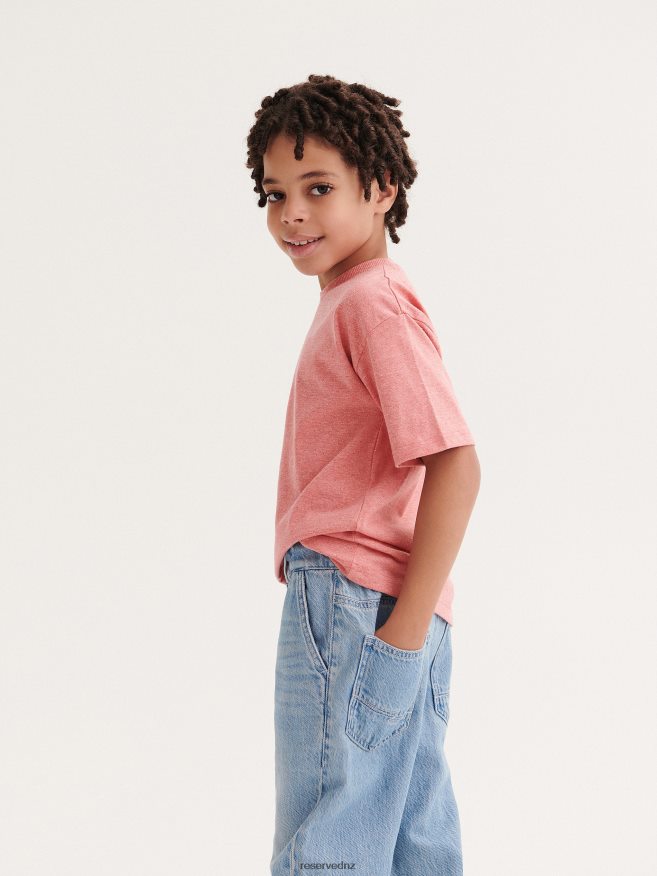 Reserved Boys Classic Denim Wide Leg Trousers P6H08T2153 Apparel Blue