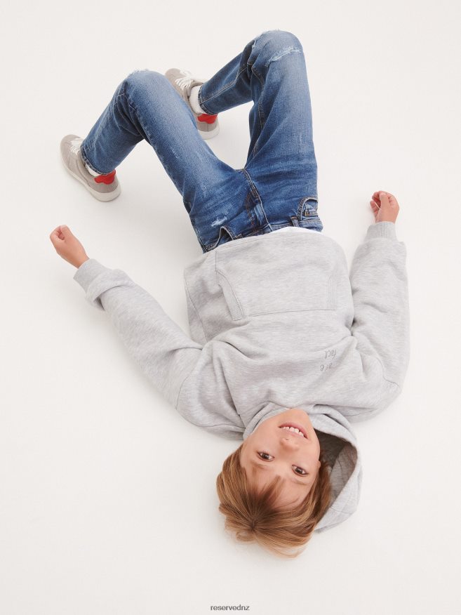 Reserved Boys Distressed Slim Jeans P6H08T2064 Apparel Blue