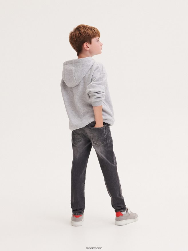Reserved Boys Distressed Slim Jeans P6H08T2200 Apparel Grey