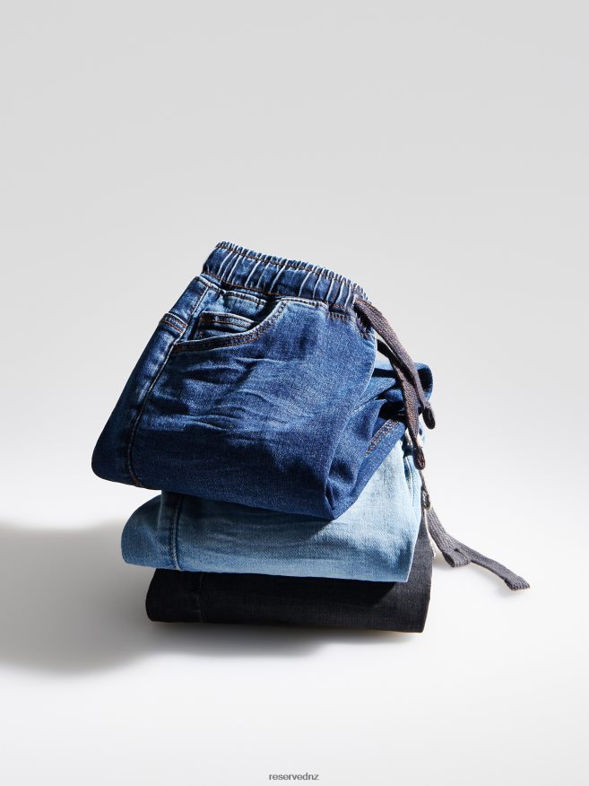Reserved Boys Elastic Carrot Jeans P6H08T2026 Apparel Black