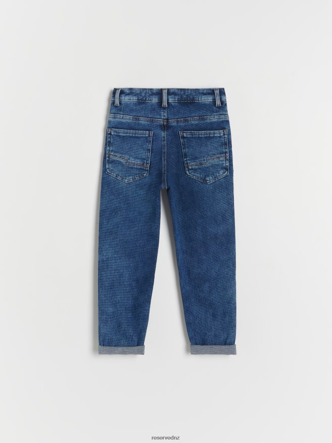 Reserved Boys Elastic Carrot Jeans P6H08T2073 Apparel Navy