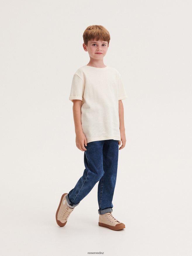 Reserved Boys Elastic Carrot Jeans P6H08T2073 Apparel Navy