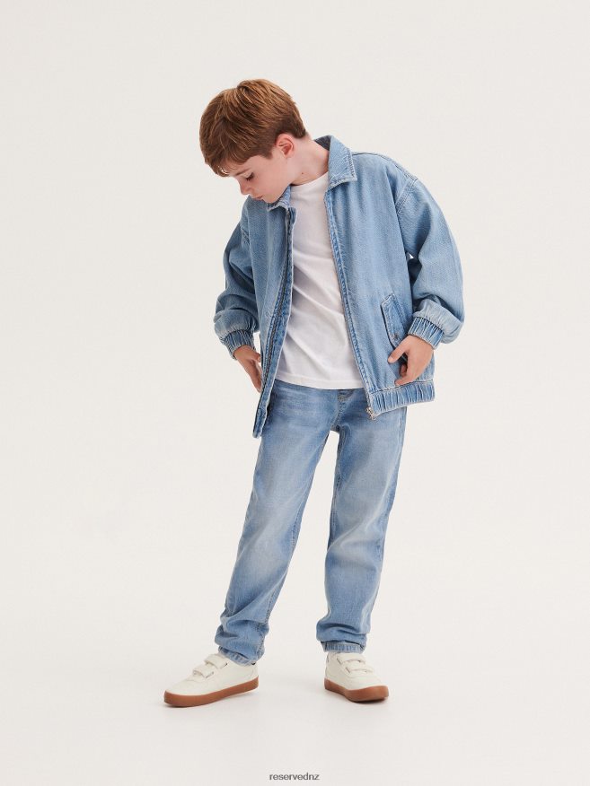 Reserved Boys Elastic Carrot Jeans P6H08T2125 Apparel Blue