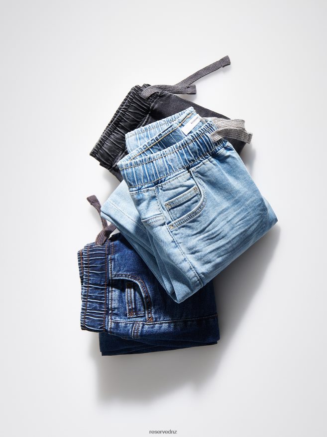 Reserved Boys Elastic Carrot Jeans P6H08T2125 Apparel Blue