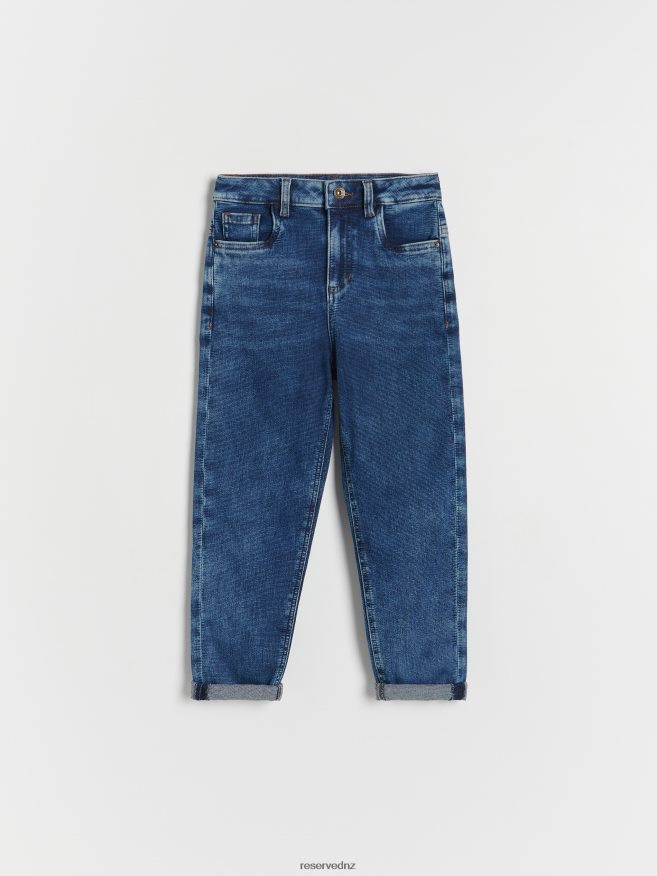 Reserved Boys Elastic Carrot Jeans P6H08T2179 Apparel Navy