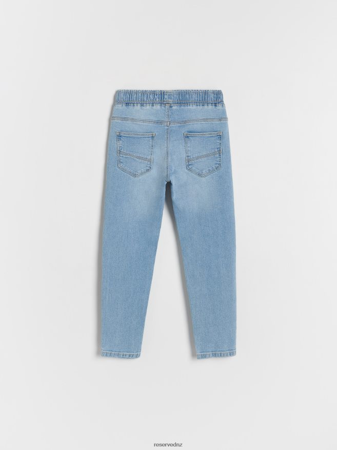 Reserved Boys Elastic Carrot Jeans P6H08T2204 Apparel Blue