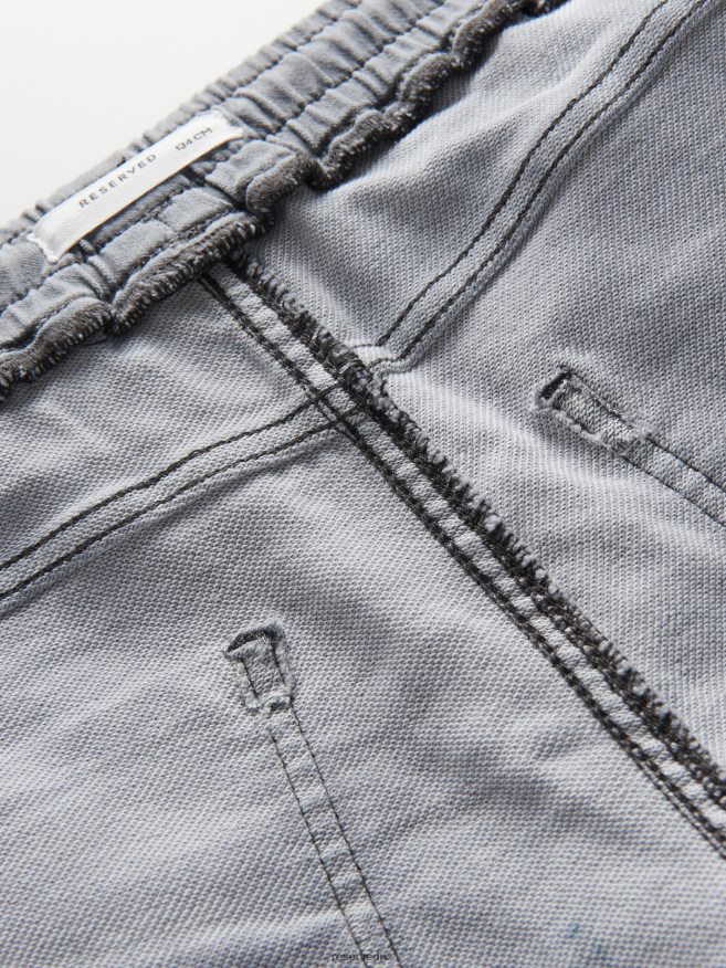 Reserved Boys Elastic Jogger Jeans P6H08T2185 Apparel Light Grey