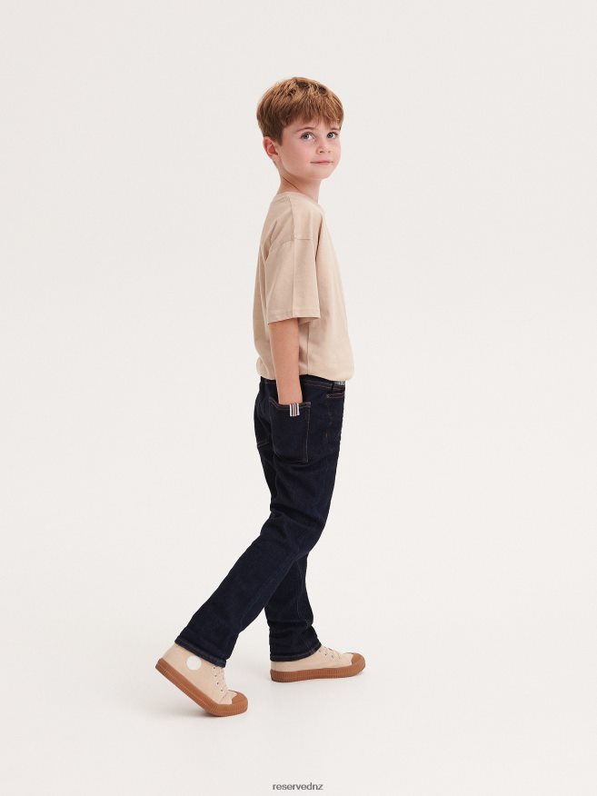 Reserved Boys Elastic Regular Jeans P6H08T2088 Apparel Navy