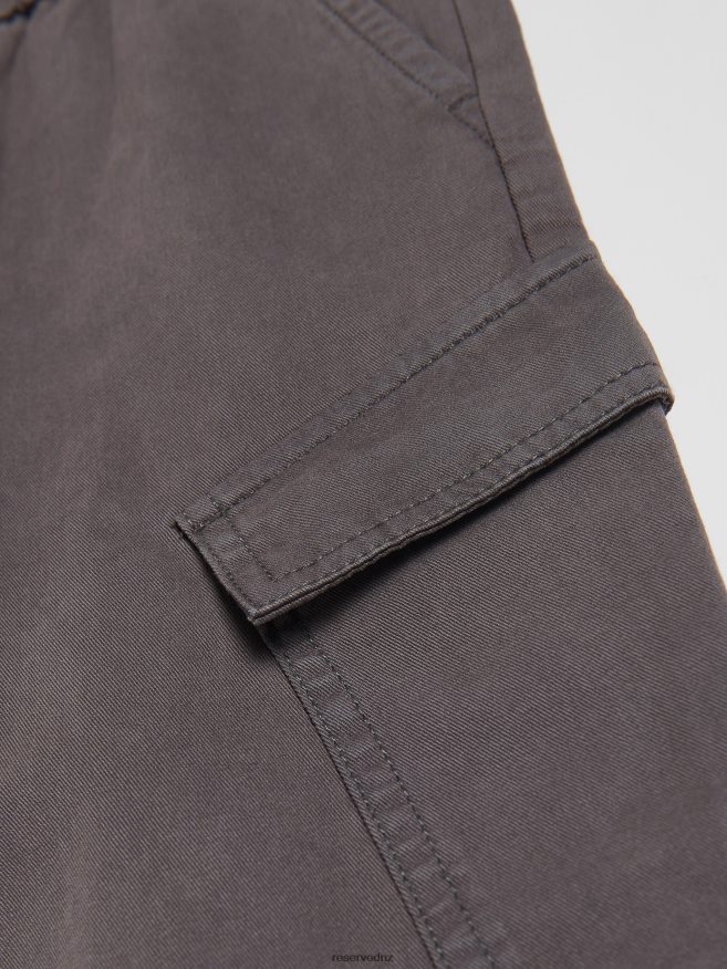 Reserved Boys Chino Trousers P6H08T2066 Apparel Dark Grey