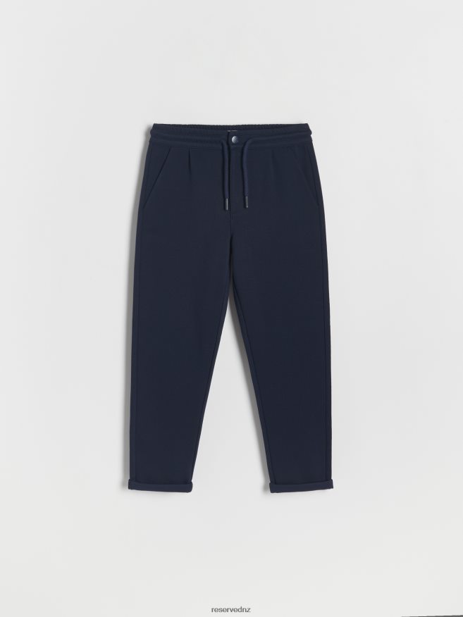 Reserved Boys Jersey Chino Trousers P6H08T2057 Apparel Steel Blue
