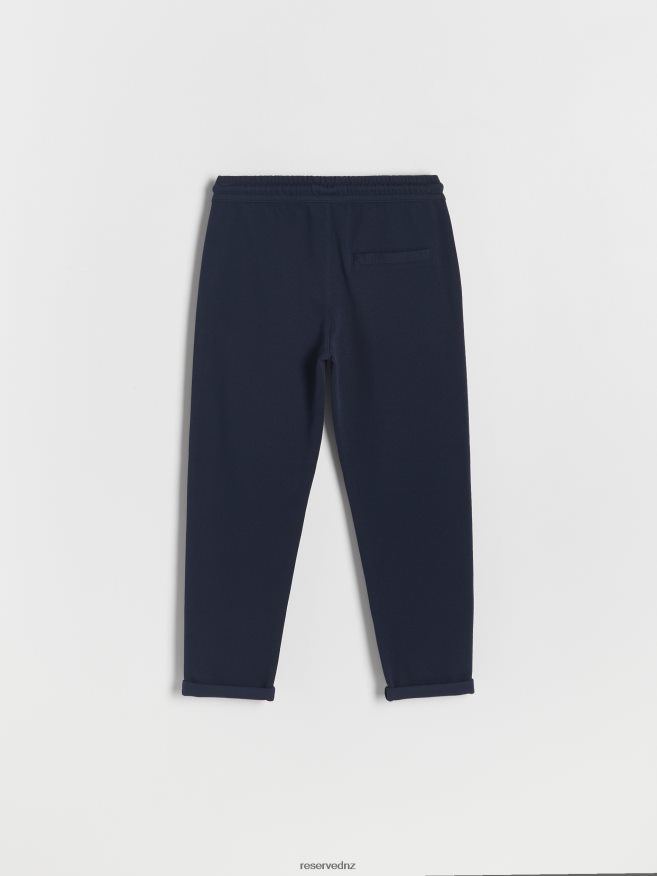 Reserved Boys Jersey Chino Trousers P6H08T2057 Apparel Steel Blue
