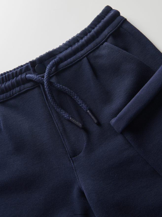 Reserved Boys Jersey Chino Trousers P6H08T2057 Apparel Steel Blue