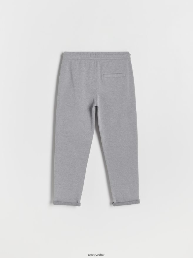 Reserved Boys Jersey Chino Trousers P6H08T2082 Apparel Light Grey