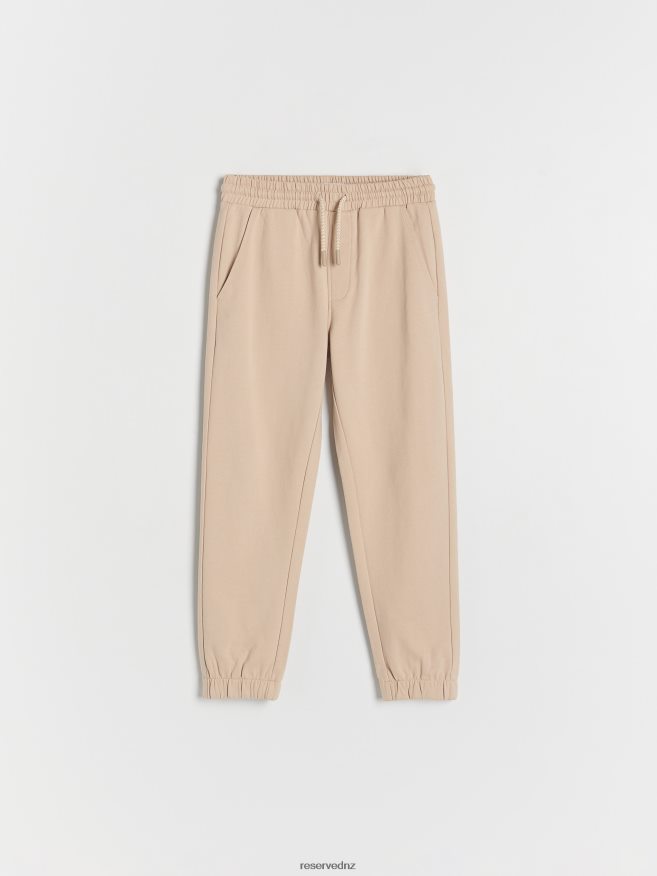 Reserved Boys Jogger Sweatpants P6H08T2022 Apparel Beige