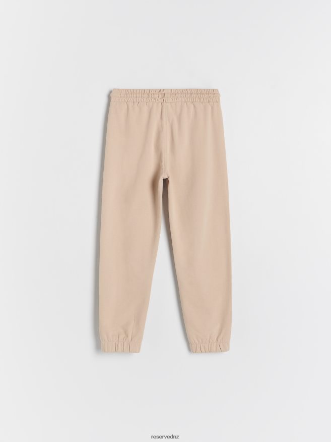 Reserved Boys Jogger Sweatpants P6H08T2022 Apparel Beige