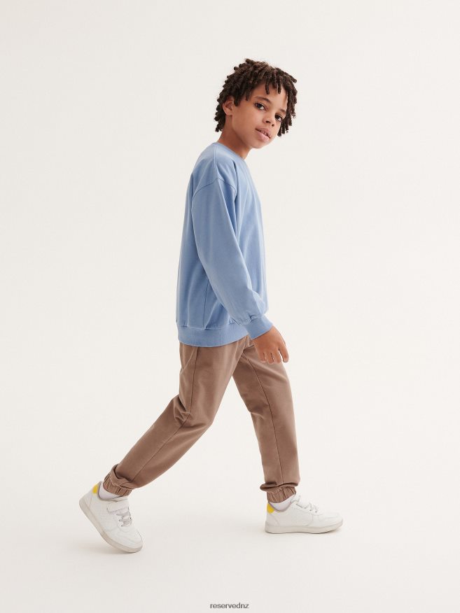 Reserved Boys Jogger Sweatpants P6H08T2042 Apparel Brown