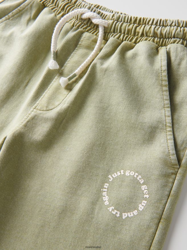 Reserved Boys Jogger Sweatpants P6H08T2047 Apparel Olive
