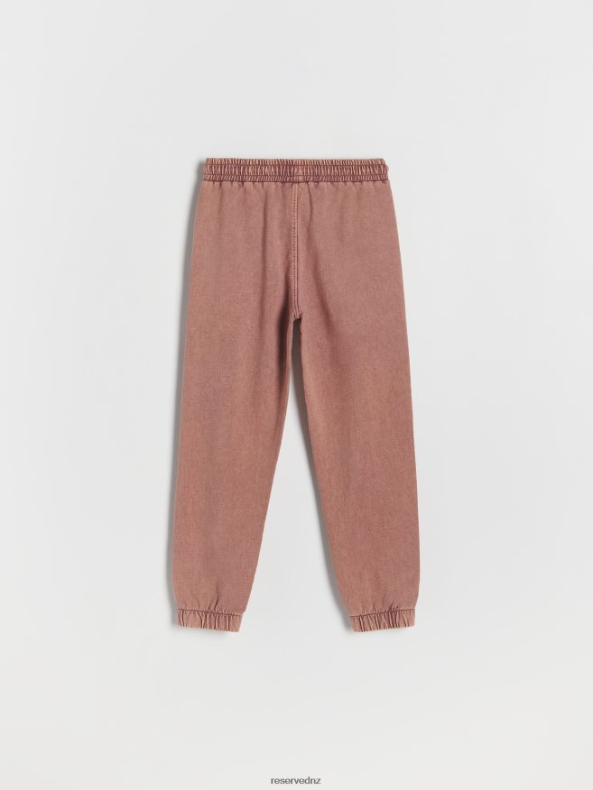 Reserved Boys Jogger Sweatpants P6H08T2100 Apparel Mauve