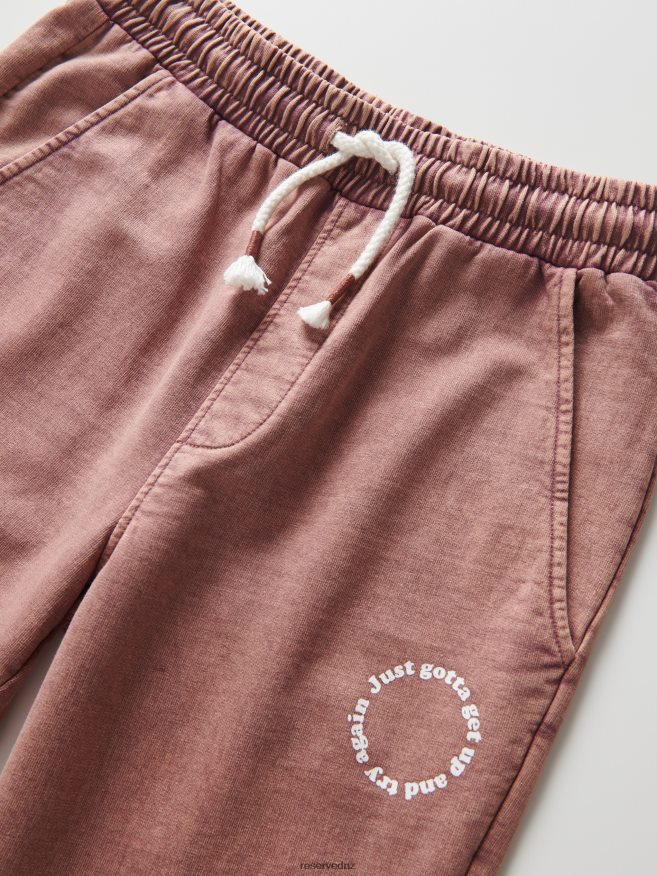 Reserved Boys Jogger Sweatpants P6H08T2100 Apparel Mauve