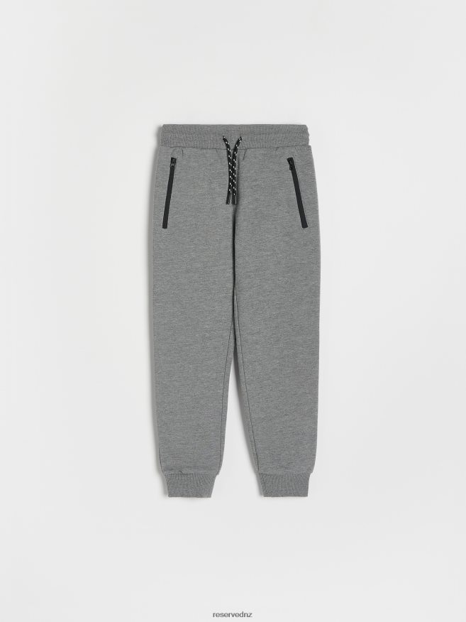 Reserved Boys Jogger Tracksuit Bottoms P6H08T2049 Apparel Dark Grey