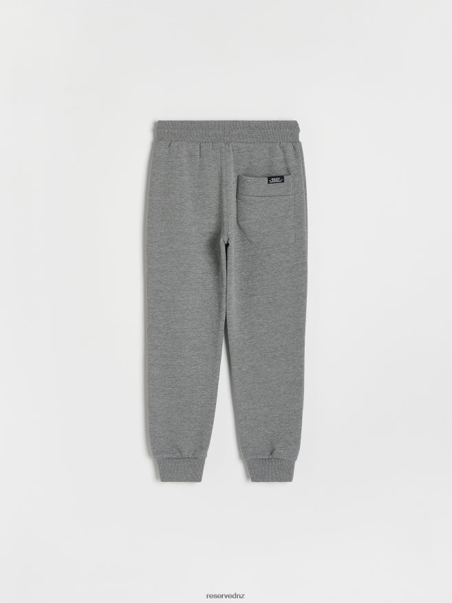 Reserved Boys Jogger Tracksuit Bottoms P6H08T2049 Apparel Dark Grey