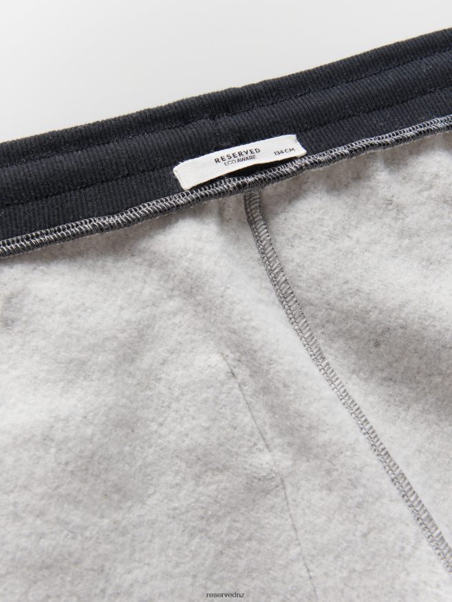 Reserved Boys Jogger Tracksuit Bottoms P6H08T2049 Apparel Dark Grey