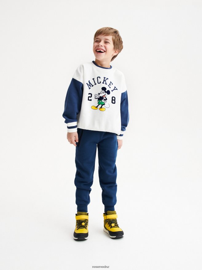 Reserved Boys Jogger Tracksuit Bottoms P6H08T2154 Apparel Navy