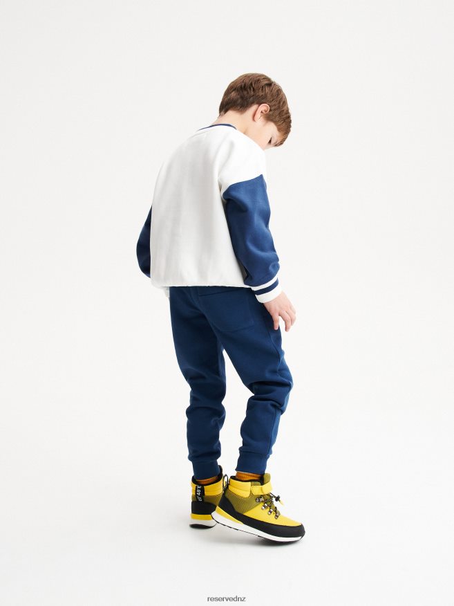 Reserved Boys Jogger Tracksuit Bottoms P6H08T2154 Apparel Navy
