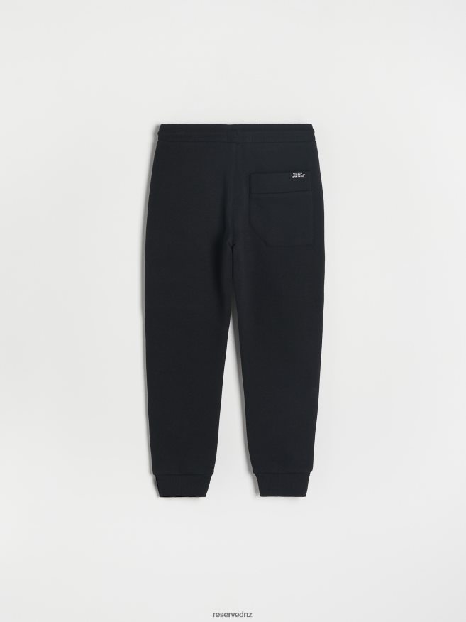 Reserved Boys Jogger Tracksuit Bottoms P6H08T2174 Apparel Black