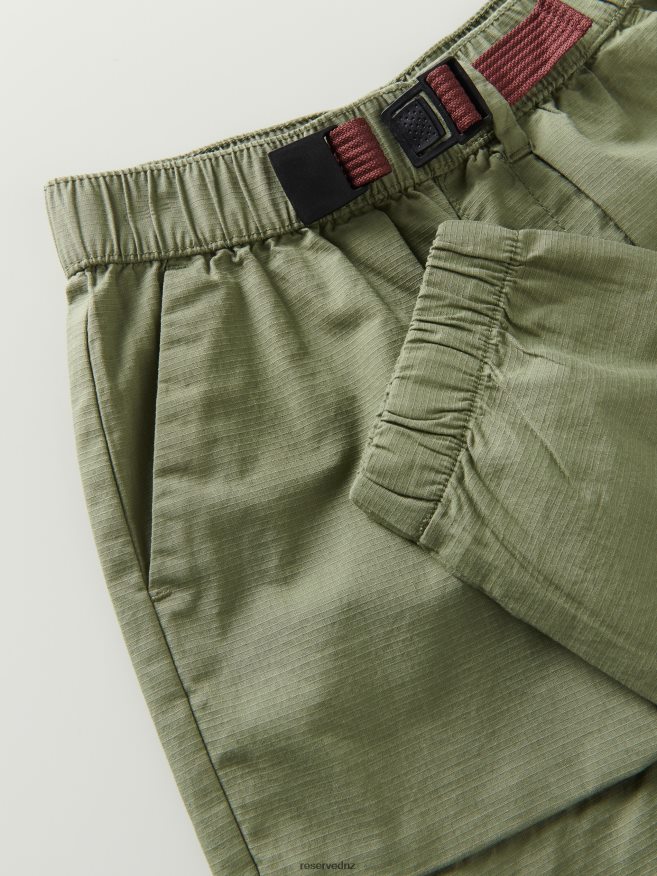 Reserved Boys Joggers With Cargo Pockets P6H08T2131 Apparel Olive