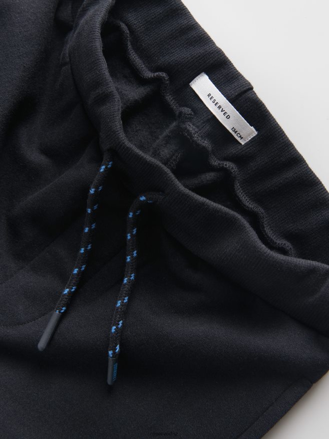 Reserved Boys Sonic Joggers P6H08T2215 Apparel Black
