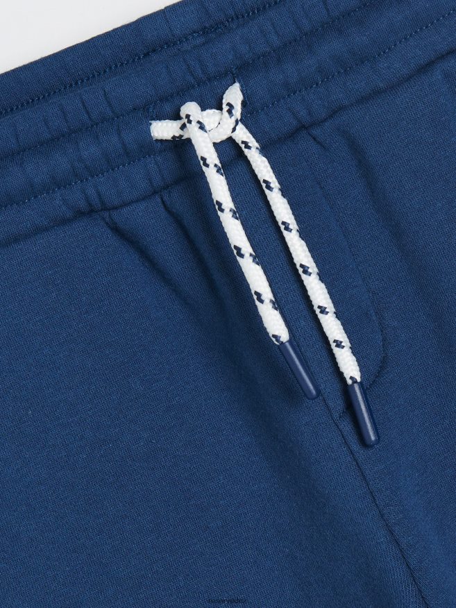 Reserved Boys Sweatpants With Patch P6H08T2032 Apparel Navy