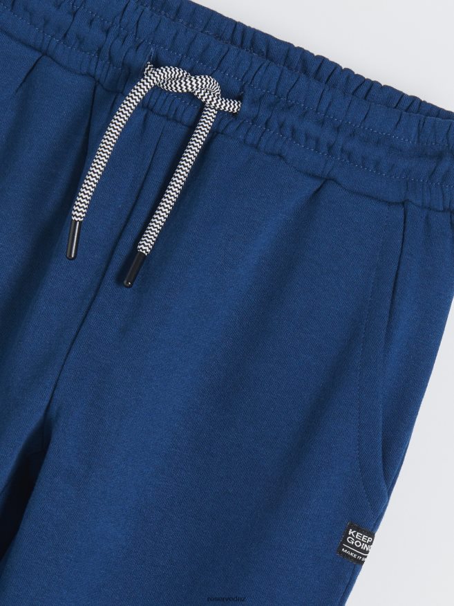Reserved Boys Sweatpants With Patch P6H08T2099 Apparel Navy