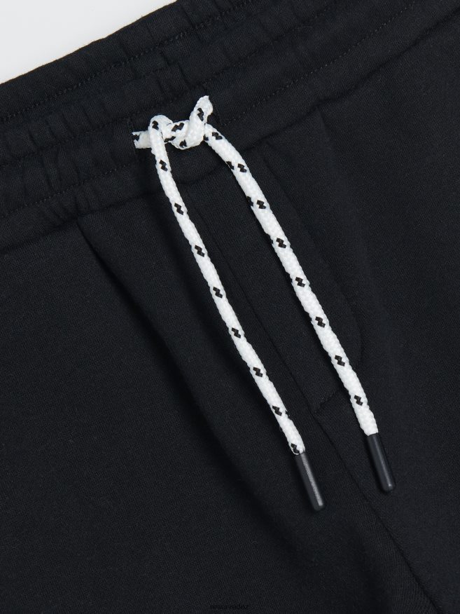 Reserved Boys Sweatpants With Patch P6H08T2165 Apparel Black