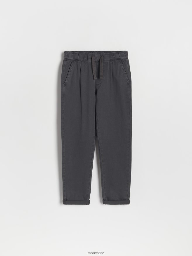 Reserved Boys Trousers P6H08T2037 Apparel Dark Grey