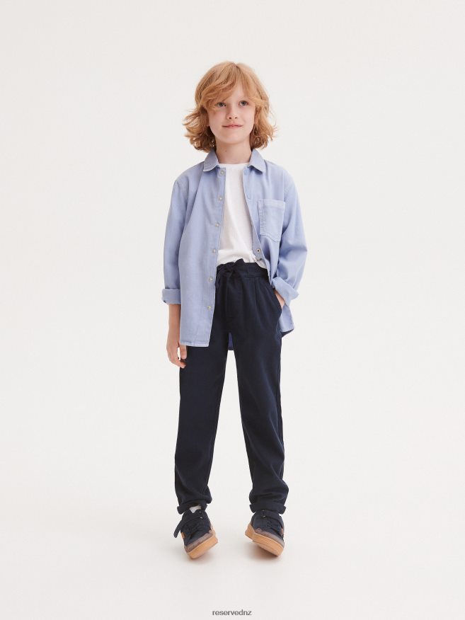 Reserved Boys Trousers P6H08T2106 Apparel Navy