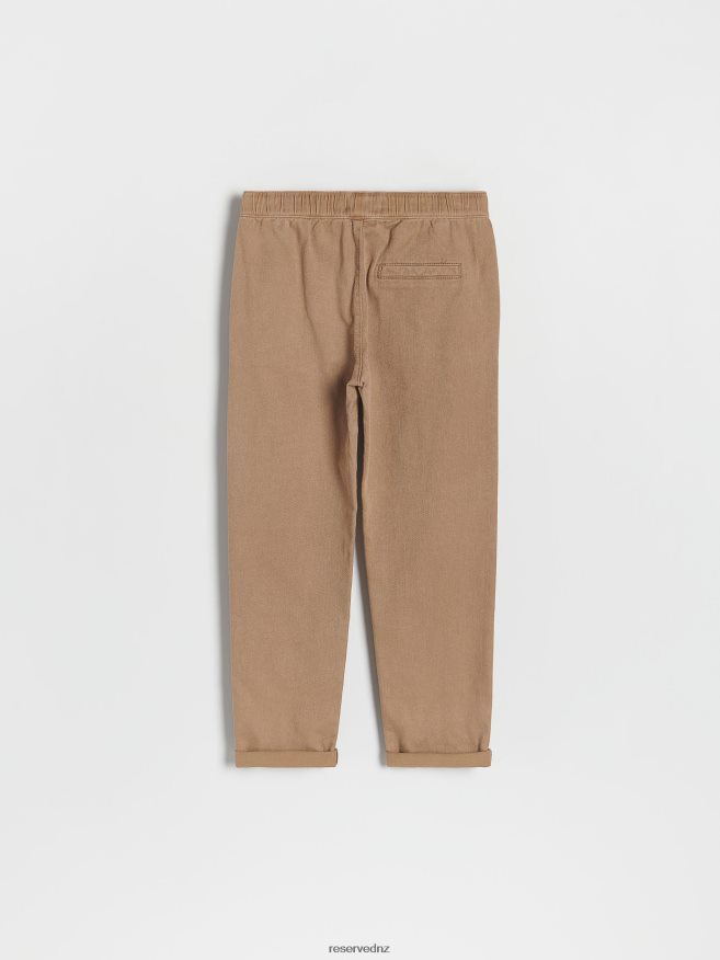 Reserved Boys Trousers P6H08T2152 Apparel Brown