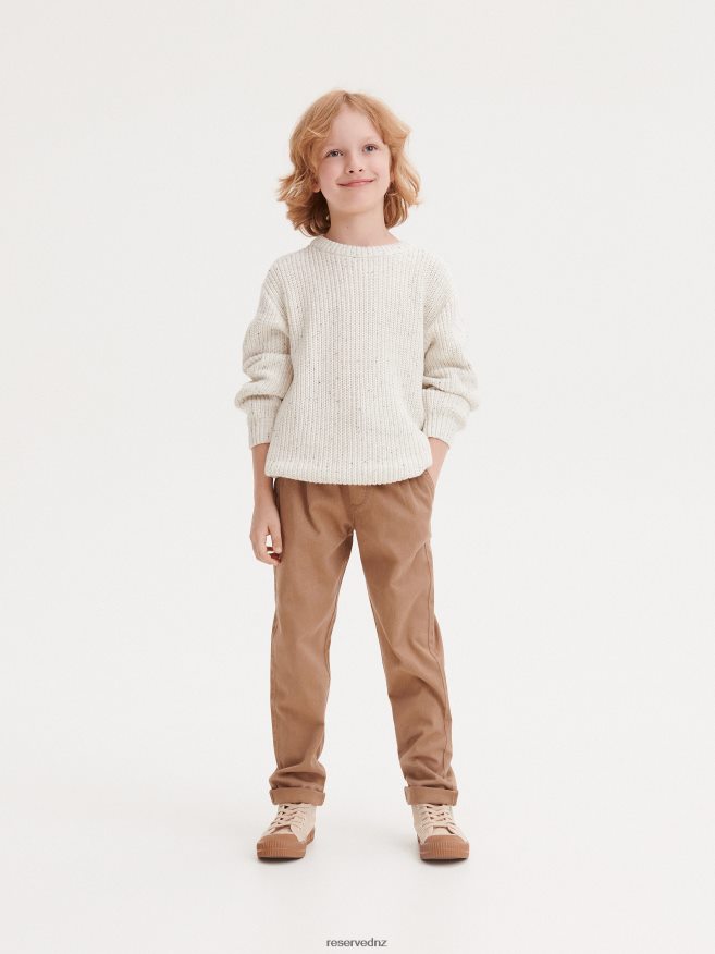 Reserved Boys Trousers P6H08T2152 Apparel Brown