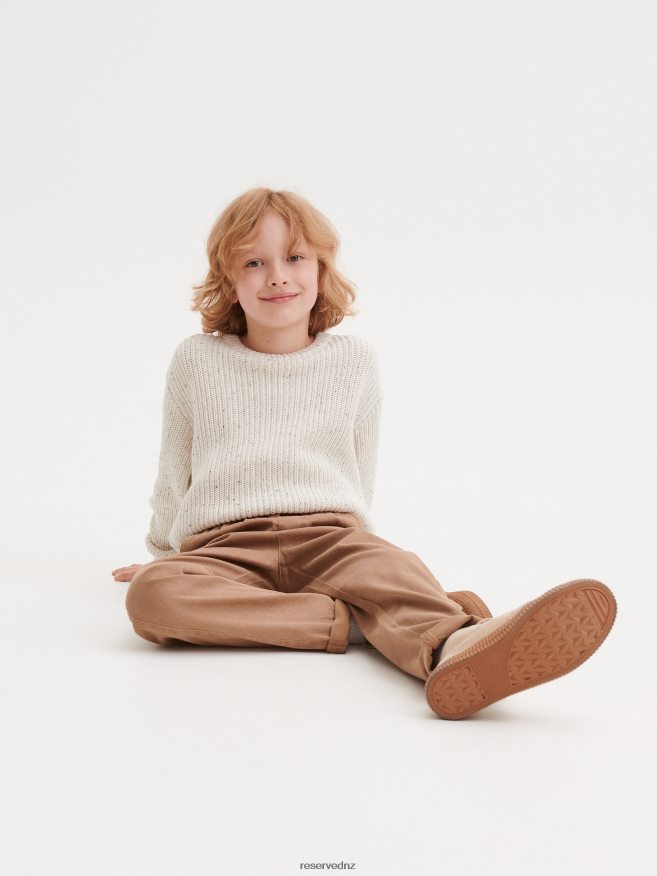 Reserved Boys Trousers P6H08T2152 Apparel Brown