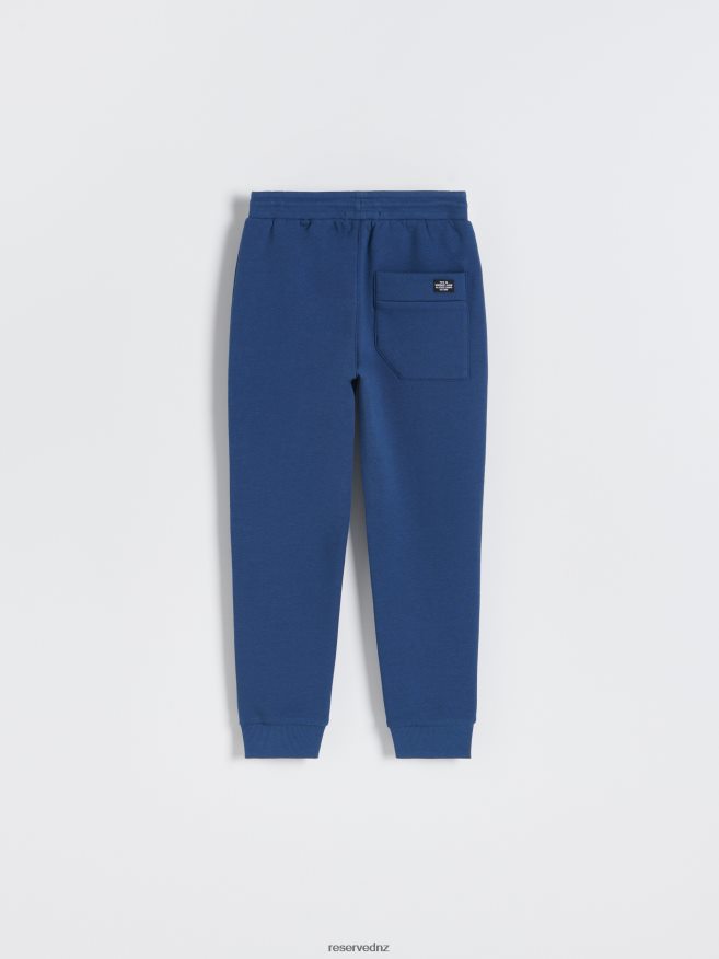 Reserved Boys Zipper Sweatpants P6H08T2173 Apparel Navy