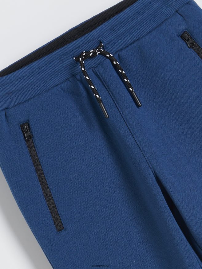Reserved Boys Zipper Sweatpants P6H08T2173 Apparel Navy