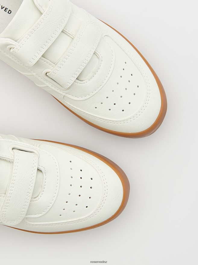 Reserved Boys Sneakers With Velcro Fastening P6H08T2062 Shoes White