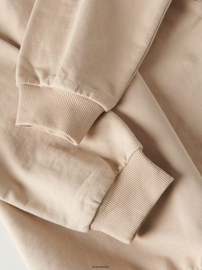 Reserved Boys Basic Plain Sweatshirt P6H08T2040 Apparel Beige