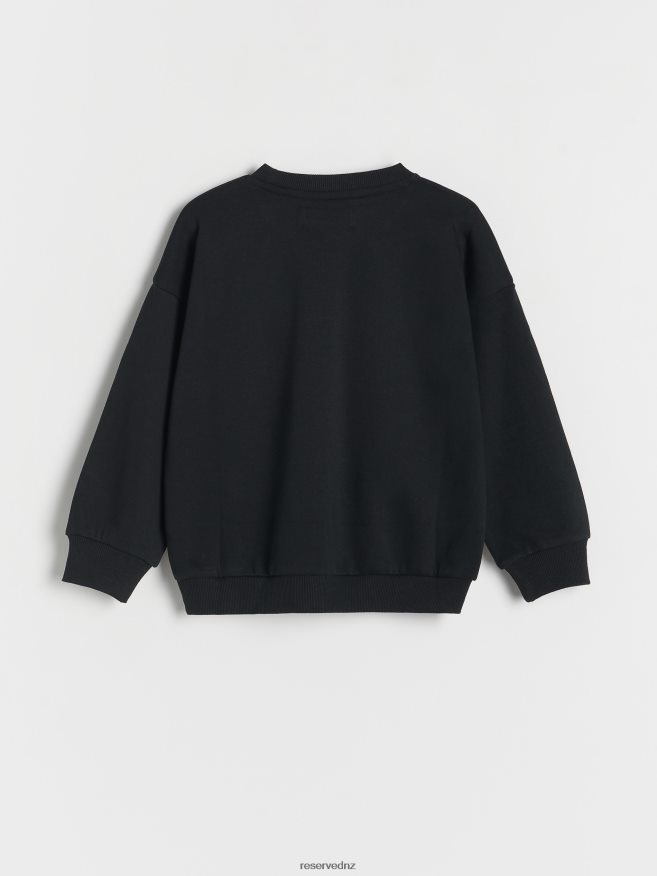 Reserved Boys Jogging Top P6H08T2069 Apparel Black