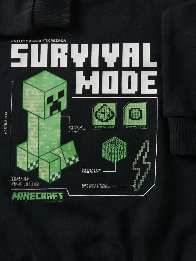 Reserved Boys Jogging Top P6H08T2069 Apparel Black