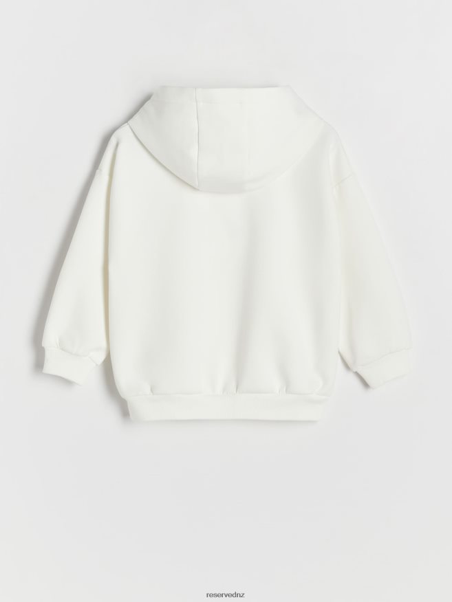 Reserved Boys Oversized Hoodie P6H08T2116 Apparel Cream