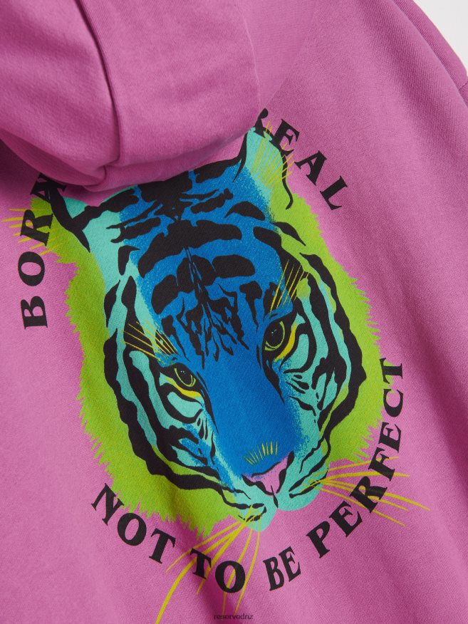 Reserved Boys Oversized Hoodie P6H08T2219 Apparel Orchid