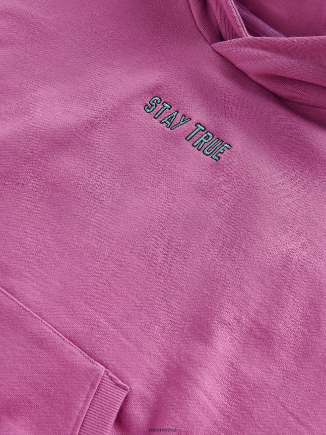 Reserved Boys Oversized Hoodie P6H08T2219 Apparel Orchid