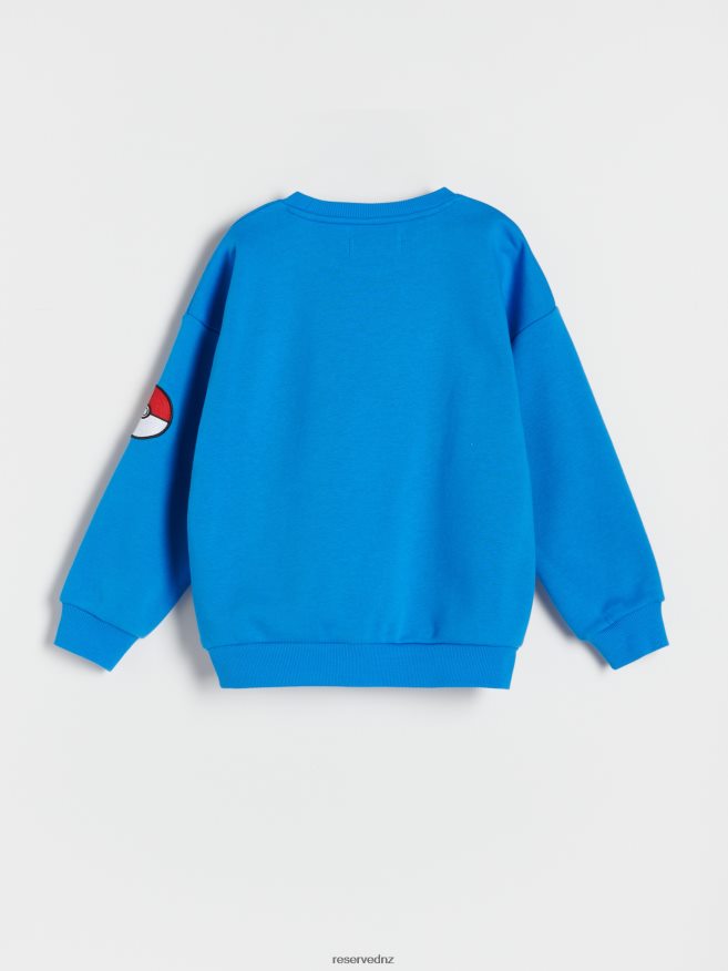 Reserved Boys Pokemon Hoodie P6H08T2128 Apparel Blue