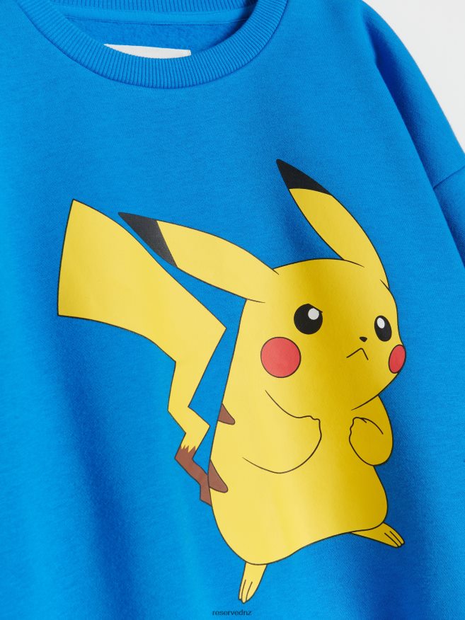Reserved Boys Pokemon Hoodie P6H08T2128 Apparel Blue